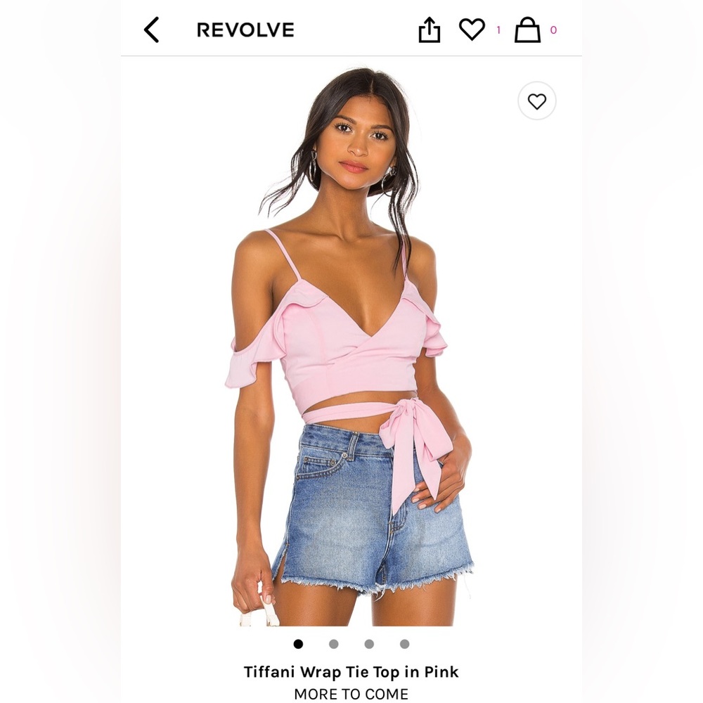 More to come wrap top